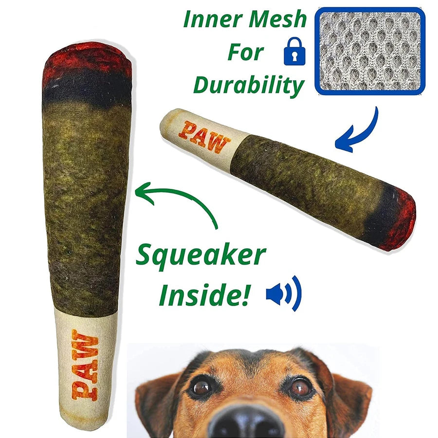Plush Squeaky Dog Toy – Soft Stuffed Gift for Small, Medium & Large Dogs